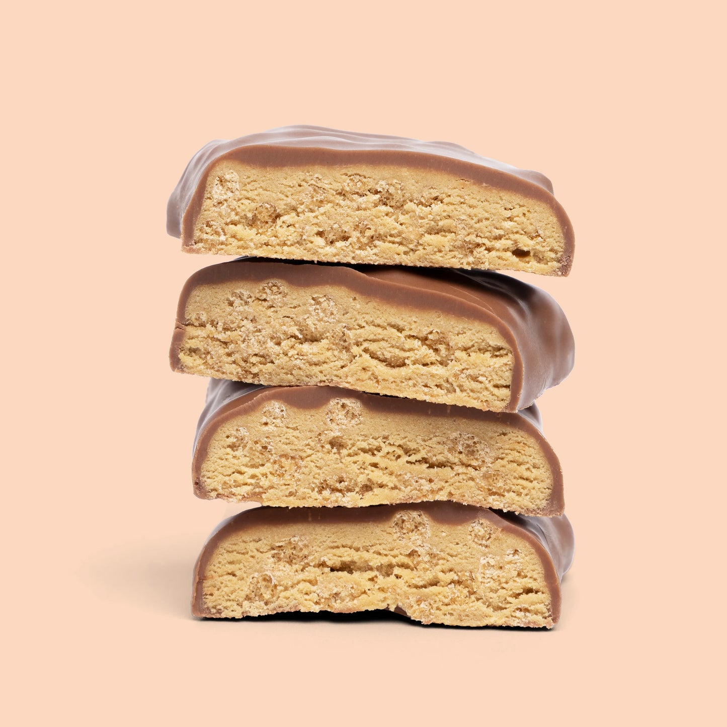 Nupo One Meal Bar Toffee Crunch bruten bar med kola – krämig fyllning och krispig textur