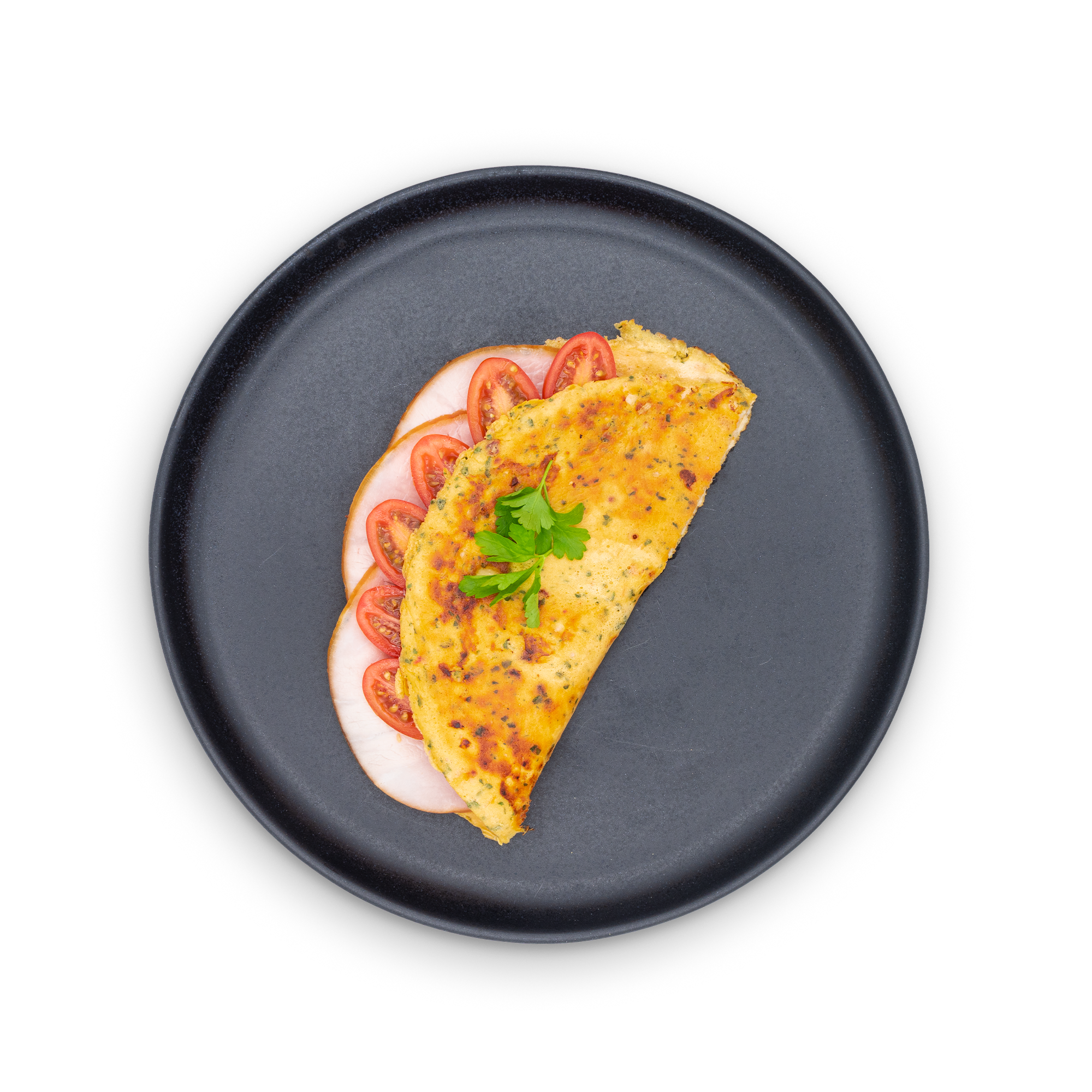 Diet Egg Omelette - med tillsatta grönsaker och fyllningar
