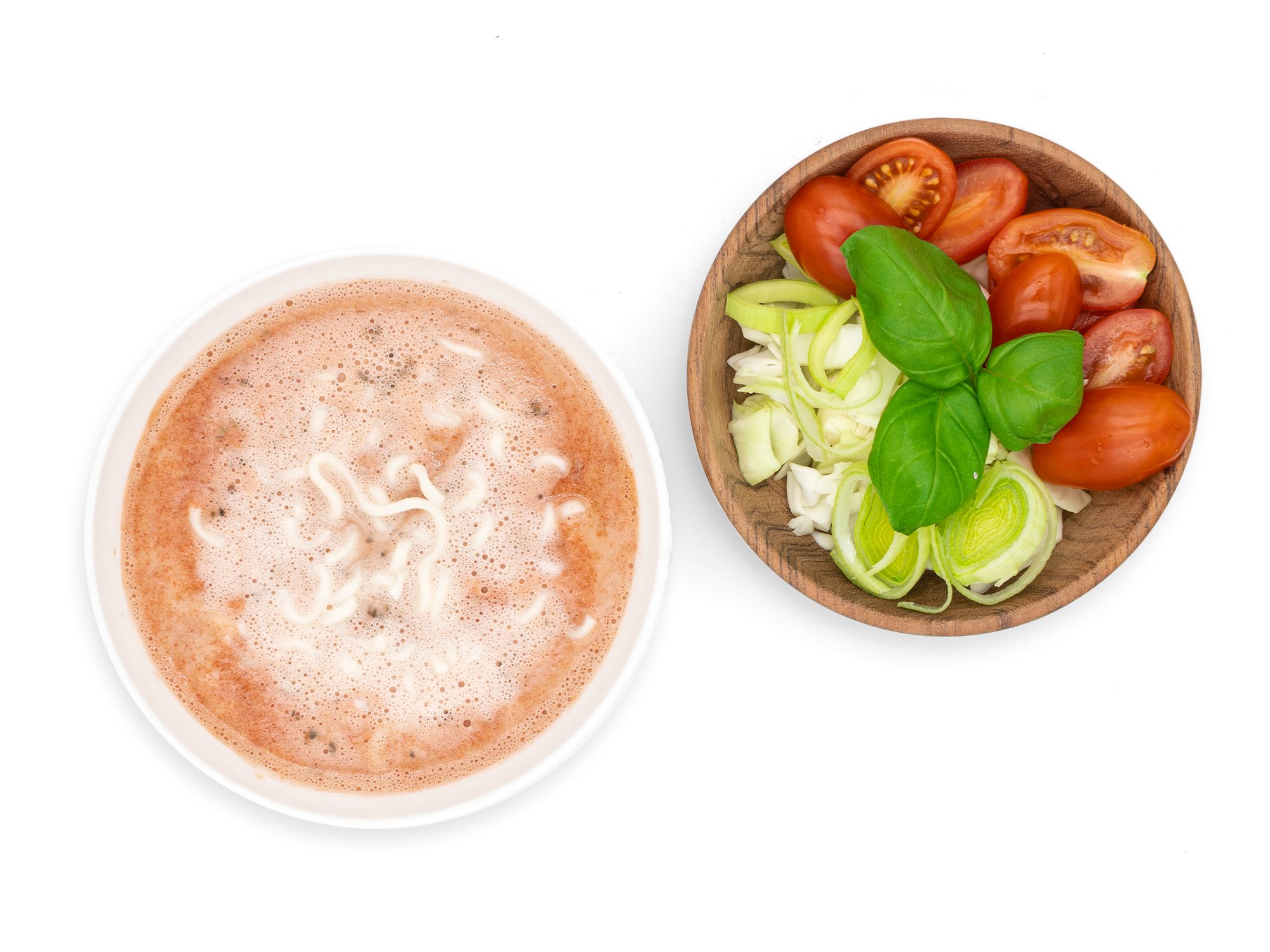 Diet Tomato Soup - med nudlar och grönsaker