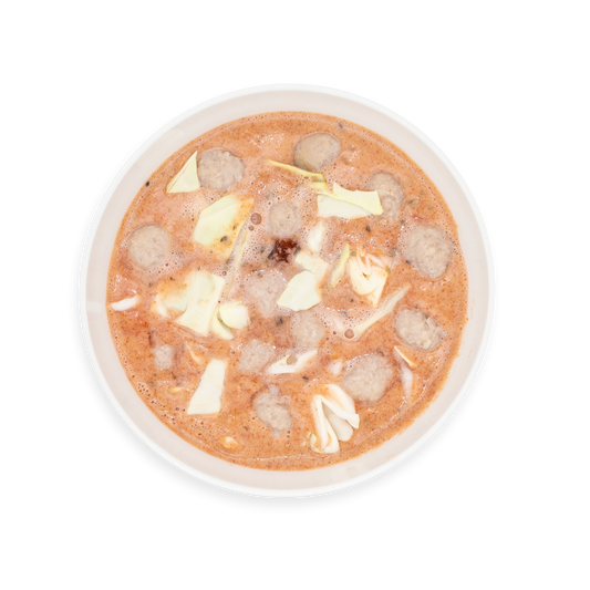 Diet Tomato Soup - med köttbullar och grönsaker