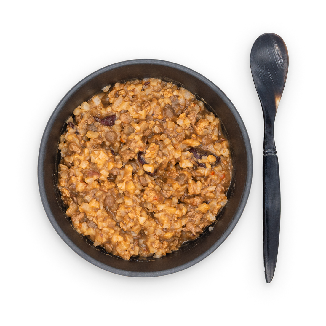 Diet Chili Sin Carne - med tillsatt kött och grönsaker