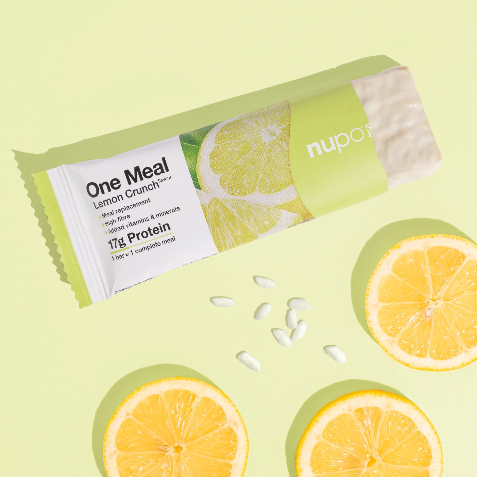 Nupo One Meal Bar Lemon Crunch med citron och yoghurt