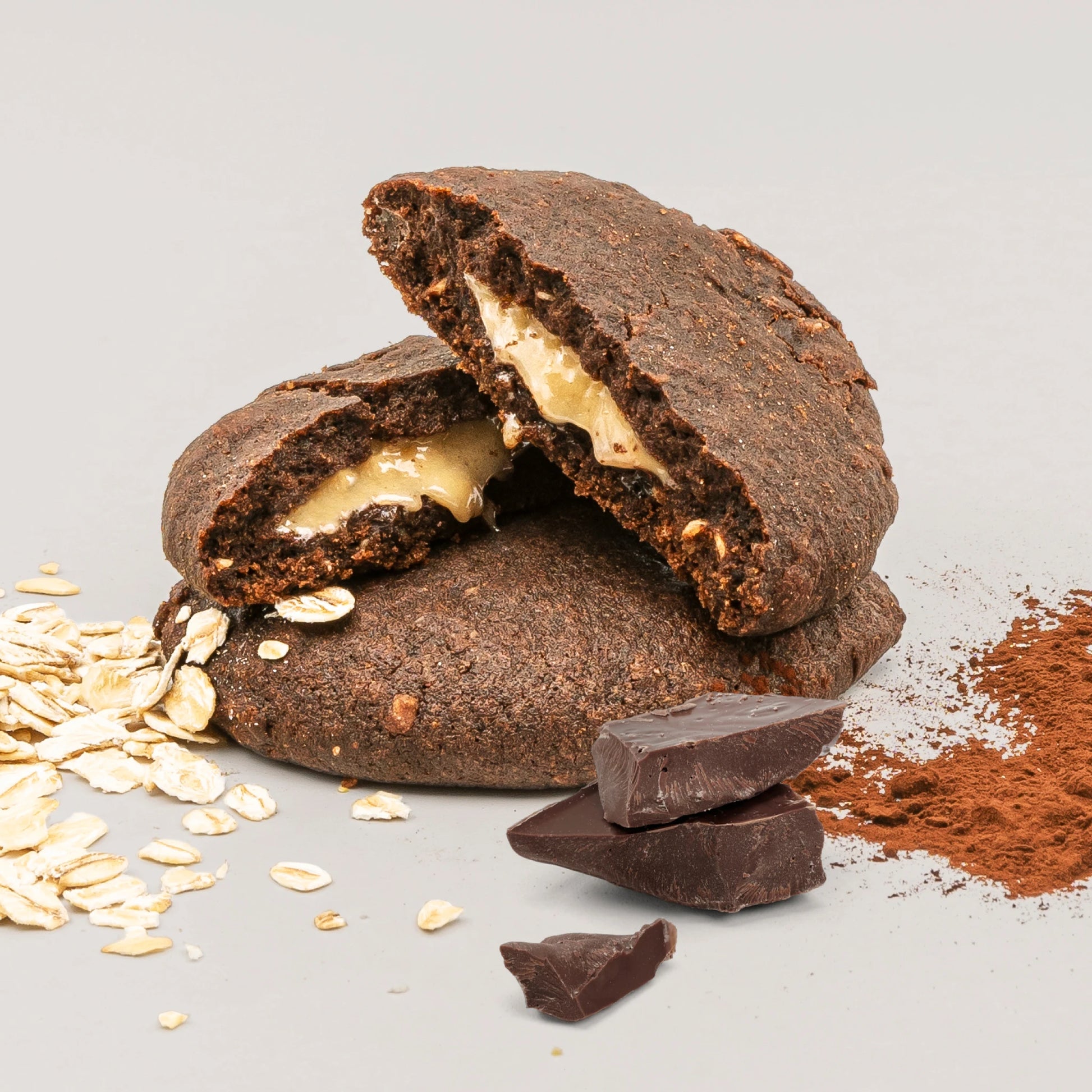 Nupo One Meal Bar Cookies & Cream bruten cookie bar närbild
