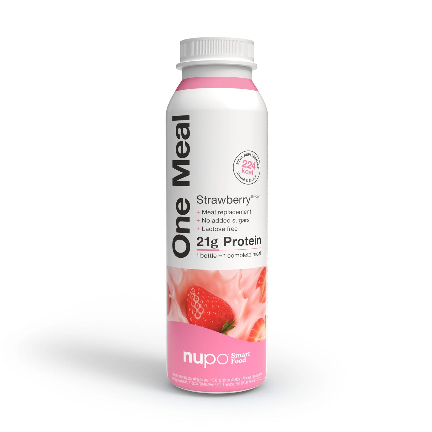 Nupo One Meal RTD Strawberry produktbild