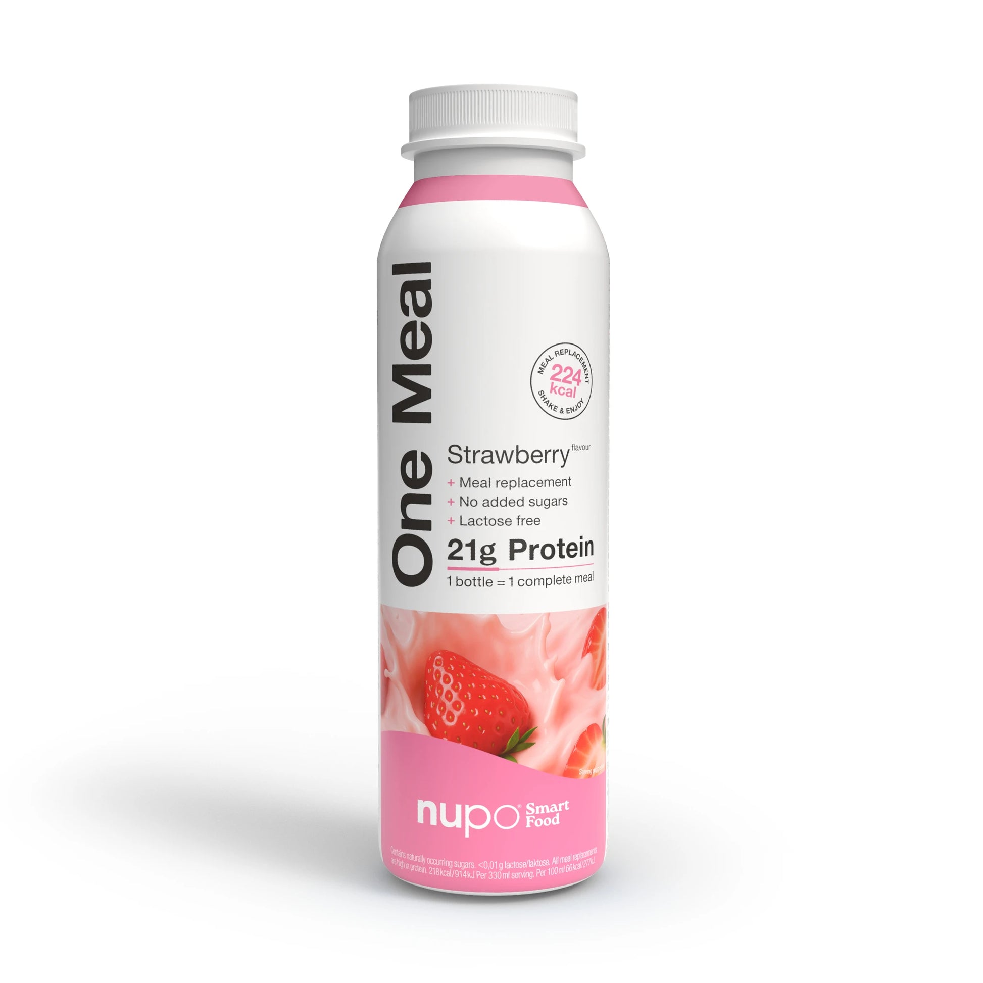 Nupo One Meal RTD Strawberry produktbild